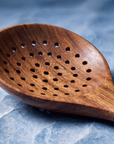 5-Piece Acacia Wood Kitchen Utensil Set | Natural Wood | Hanging Storage