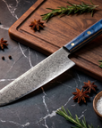 7" Santoku Knife — VG10 Damascus Steel, Pakkawood Handle