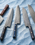 7" Santoku Knife — VG10 Damascus Steel, Pakkawood Handle