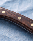 5-Piece Hand-Forged Knife Set | High-Carbon Steel | Hardwood & Copper Rivet Handles