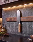 7" Santoku Knife | AUS-10 67-Layer Damascus Steel | Solid Olivewood Handle