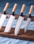 4-Piece Japanese Knife Set | Gyuto, Nakiri, Santoku Deba & Petty | High-Carbon Stainless Steel