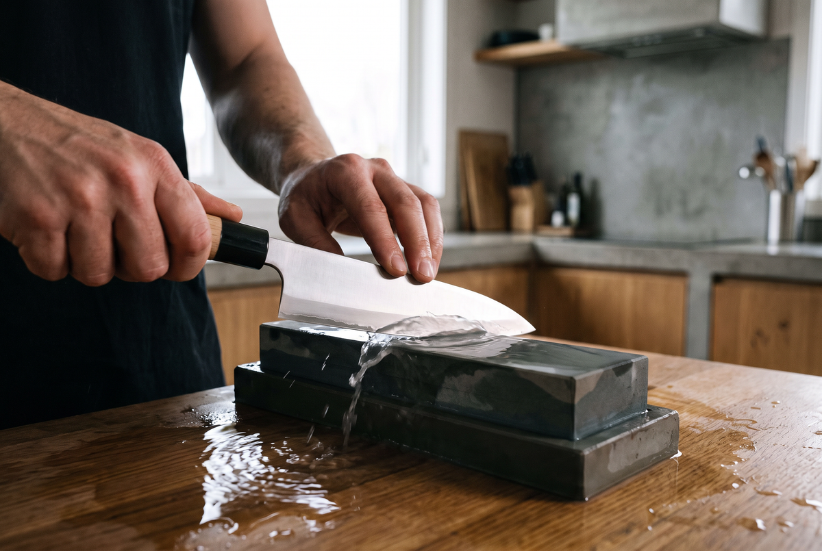 4-Piece Japanese Knife Set | Gyuto, Nakiri, Santoku Deba &amp; Petty | High-Carbon Stainless Steel