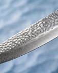 8" Damascus Santoku Chef Knife — VG10 67-Layer Steel, G-10 Handle