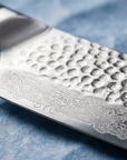 8" Damascus Santoku Chef Knife — VG10 67-Layer Steel, G-10 Handle