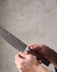 8-Piece Damascus Kitchen Knife Set | 58+ HRC Stainless Steel | Wood Handles