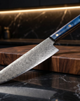 7" Santoku Knife — VG10 Damascus Steel, Pakkawood Handle