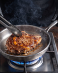 Titanium Frying Pan with Lid | Honeycomb Surface | Induction Compatible | Multi-Layer Construction