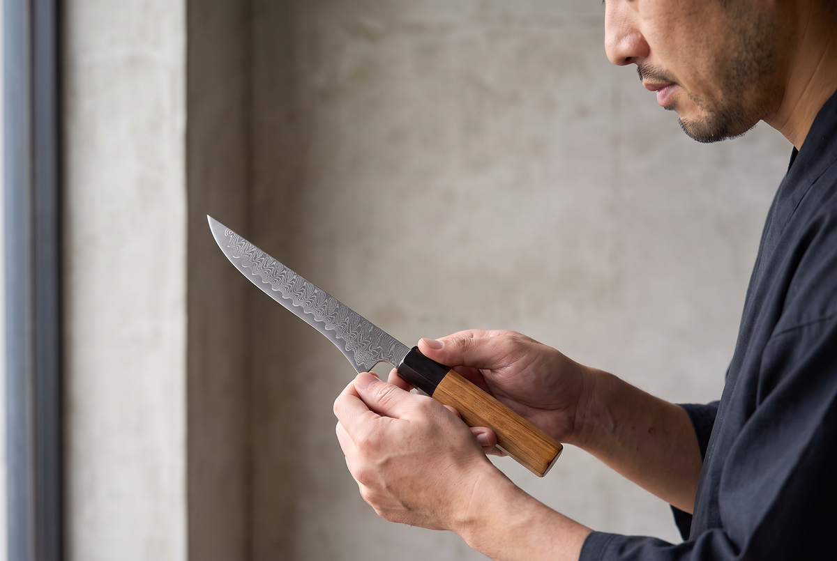 5.5" Boning &amp; Fillet Knife | VG10 67-Layer Damascus Steel | Rosewood Handle