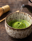 6-Piece Japanese Matcha Tea Set | Ceramic Bowl, Bamboo Whisk & Sifter