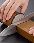 Diamond Rolling Knife Sharpener Pro | 15° & 20° Magnetic Guide