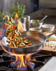 Titanium Frying Pan | 5-Layer Construction | Induction & Gas Compatible