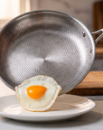 Titanium Frying Pan | 5-Layer Construction | Induction & Gas Compatible