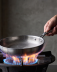 Titanium Frying Pan | 5-Layer Construction | Induction & Gas Compatible