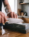 8" Kiritsuke Chef Knife — VG10 Damascus Steel, Octagonal Resin Handle