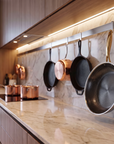 316 Stainless Steel Frying Pan | Honeycomb Surface | Multi-Layer Construction