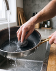316 Stainless Steel Frying Pan | Honeycomb Surface | Multi-Layer Construction